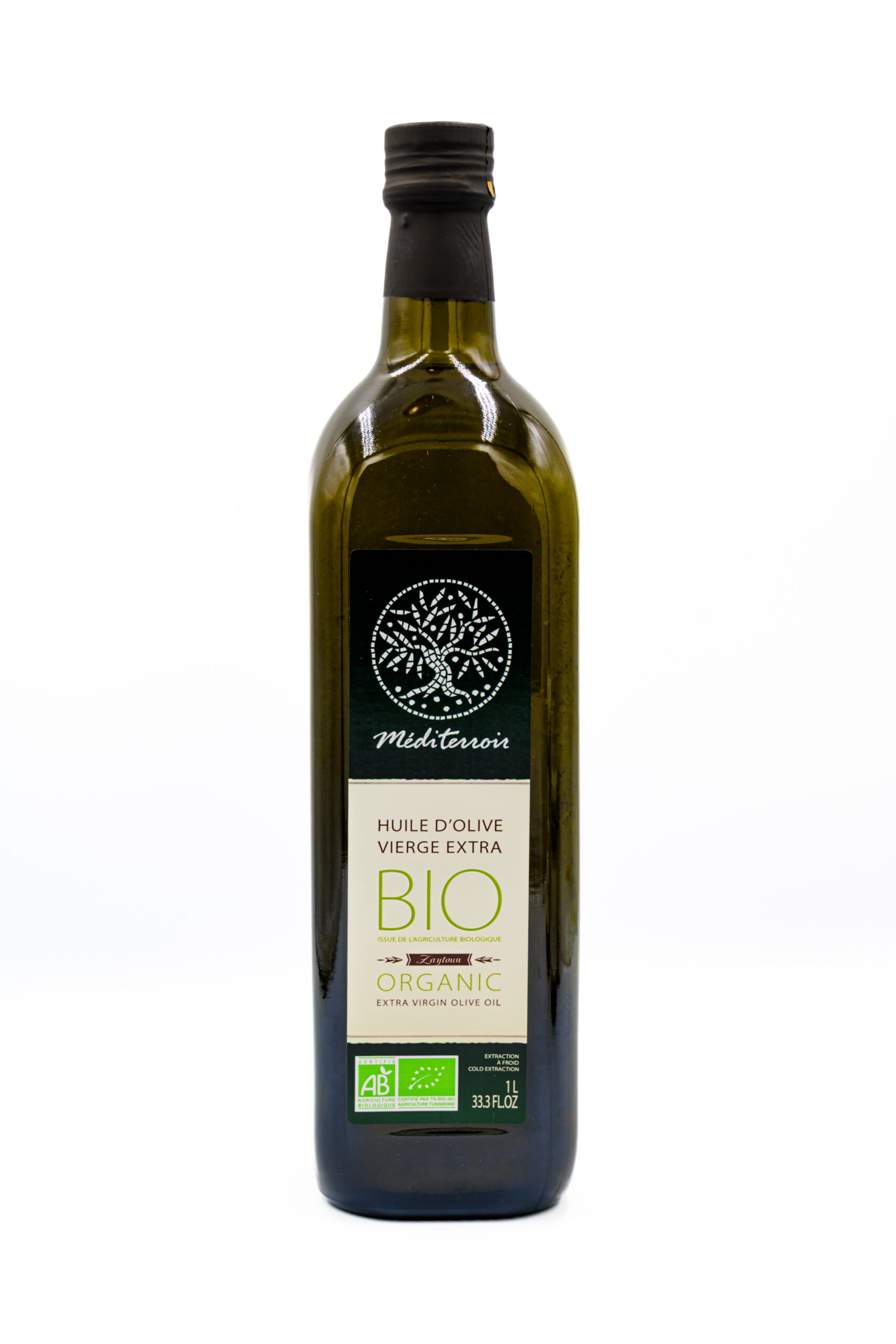 BIO oliwa extra virgin z Tunezji 1 L | organiczna EcoCert ZBIÓR 2024 (średniołagodna, owocowa)