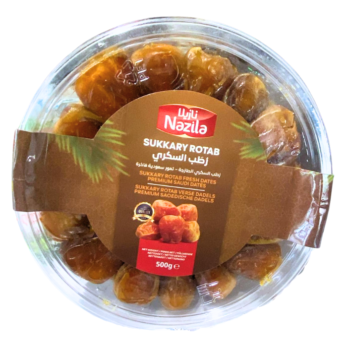 Świeże daktyle Sukari Rutab Royal Sukary 500g